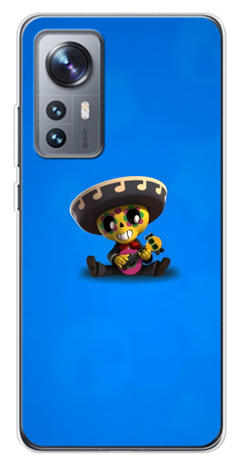 Силиконовый чехол с изображением "Poco с гитарой" для Xiaomi 12 / 12X