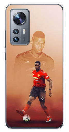 Чехол с печатью "Pogba с Манчестера" для Xiaomi 12 / 12X