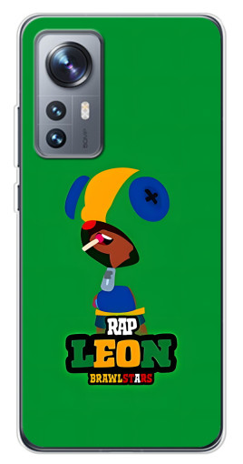 Чехол с картинкой "RAP Leon" для Xiaomi 12 / 12X