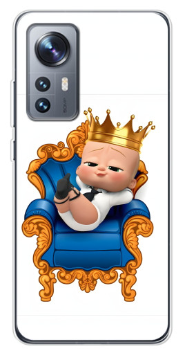 Чехол с картинкой "Ребенок Король" для Xiaomi 12 / 12X