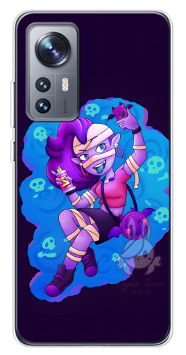 Силиконовый чехол с изображением "Селфи" для Xiaomi 12 / 12X