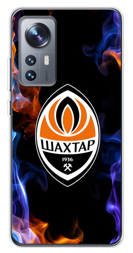 Силиконовый чехол с изображением "Шахтер в огне" для Xiaomi 12 / 12X