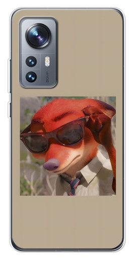 Силиконовый чехол с изображением "Стильный Ник" для Xiaomi 12 / 12X