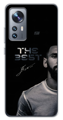 Чехол с принтом "The Best Messi" для Xiaomi 12 / 12X