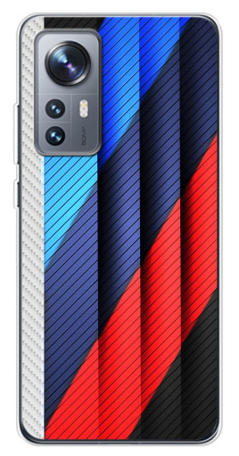 Чехол с печатью "Цвета лого БМВ" для Xiaomi 12 / 12X