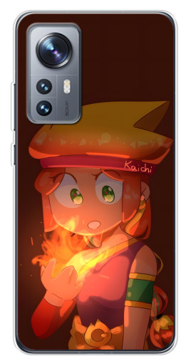 Чехол с картинкой "Удивлённая Амбер" для Xiaomi 12 / 12X