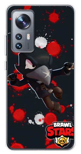 Чехол с принтом "Ворон Бравл Старс" для Xiaomi 12 / 12X