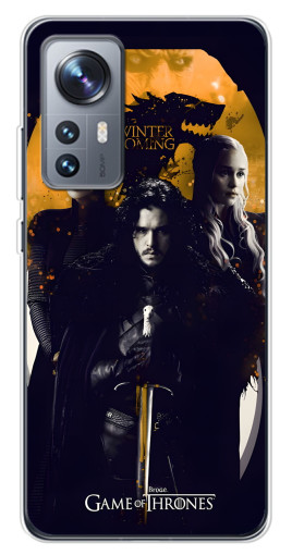 Чехол с печатью "Winter Coming" для Xiaomi 12 / 12X