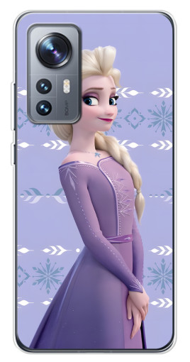 Чехол с картинкой "Ельза" для Xiaomi 12 / 12X