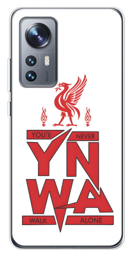 Силиконовый чехол с изображением "YNWA" для Xiaomi 12 / 12X