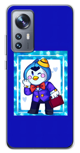 Чехол с печатью "Зимний Мистер Пи" для Xiaomi 12 / 12X