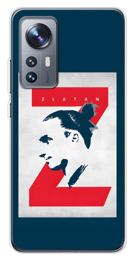 Чехол с принтом "Zlatan" для Xiaomi 12 / 12X