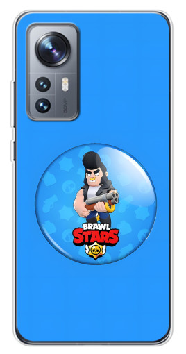 Чехол с картинкой "Значек Булла" для Xiaomi 12 / 12X