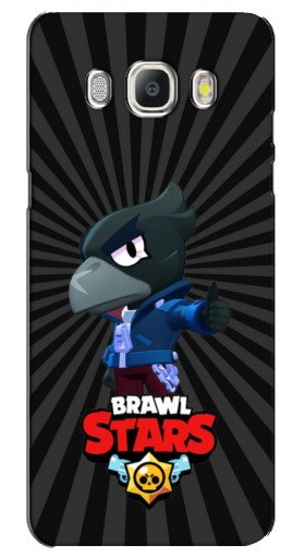 Чехол с печатью «Crow Brawl Stars»  для Samsung Galaxy J5 2016 / J510 / J5108