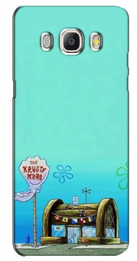 Силиконовый чехол с изображением «Krusty Krab» для Samsung Galaxy J5 2016 / J510 / J5108