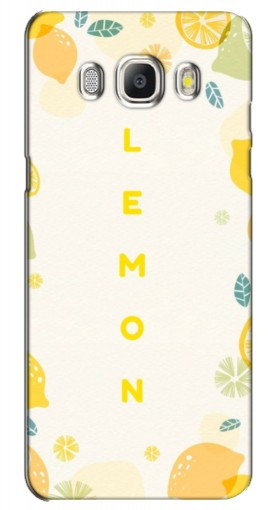 Чехол с картинкой «Lemon» для Samsung Galaxy J5 2016 / J510 / J5108