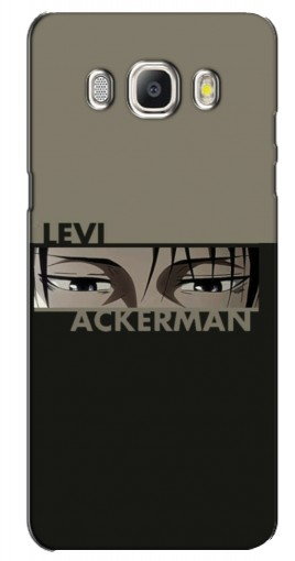 Чехол с печатью «Levi Anime»  для Samsung Galaxy J5 2016 / J510 / J5108