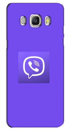 Чехол с картинкой «Лого Viber» для Samsung Galaxy J5 2016 / J510 / J5108