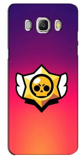 Чехол с принтом «Логотип Brawl Stars» для Samsung Galaxy J5 2016 / J510 / J5108