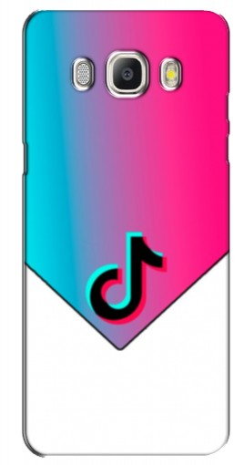 Чехол с принтом «Tiktok Logo» для Samsung Galaxy J5 2016 / J510 / J5108