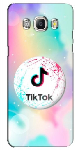 Чехол с печатью «TikTok принт»  для Samsung Galaxy J5 2016 / J510 / J5108