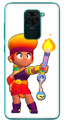 Силиконовый чехол с изображением "Amber Бравл старс" для Xiaomi Redmi 10X