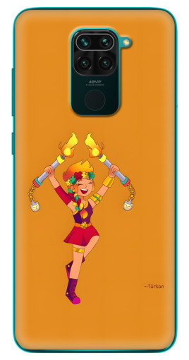 Чехол с принтом "Амбер ликует" для Xiaomi Redmi 10X