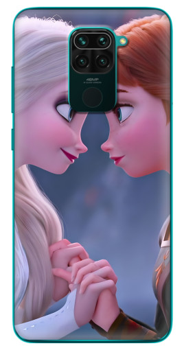 Чехол с принтом "Анна и Ельза" для Xiaomi Redmi 10X