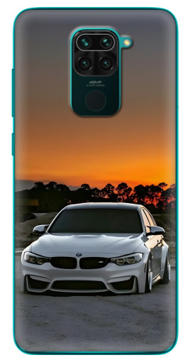 Чехол с картинкой "BMW белая" для Xiaomi Redmi 10X