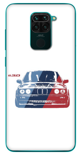 Силиконовый чехол с изображением "BMW e30" для Xiaomi Redmi 10X