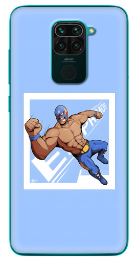 Чехол с картинкой "Боец El Primo" для Xiaomi Redmi 10X