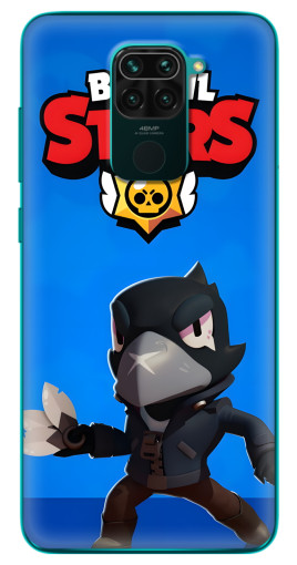 Чехол с печатью "Боевой Crow" для Xiaomi Redmi 10X