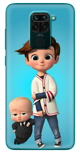 Чехол с картинкой "Boss and Boy" для Xiaomi Redmi 10X