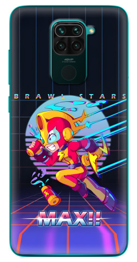 Силиконовый чехол с изображением "Brawl MAX" для Xiaomi Redmi 10X