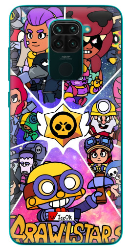 Силиконовый чехол с изображением "Brawl заставка" для Xiaomi Redmi 10X