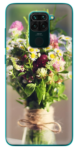 Чехол с картинкой "Букет полевых цветов" для Xiaomi Redmi 10X