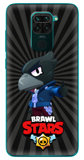 Чехол с картинкой "Crow Brawl Stars" для Xiaomi Redmi 10X