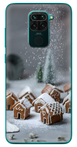 Силиконовый чехол с изображением "Домики из пряников" для Xiaomi Redmi 10X