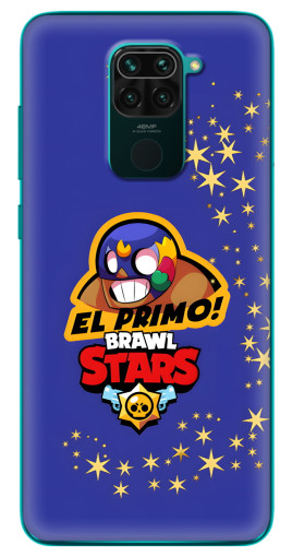 Чехол с картинкой "El Primo в маске" для Xiaomi Redmi 10X