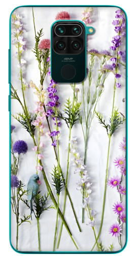 Чехол с картинкой "Фон полевых цветов" для Xiaomi Redmi 10X