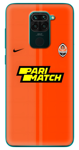 Чехол с картинкой "Форма ФК Шахтер" для Xiaomi Redmi 10X