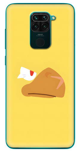 Чехол с картинкой "Gold Crow" для Xiaomi Redmi 10X