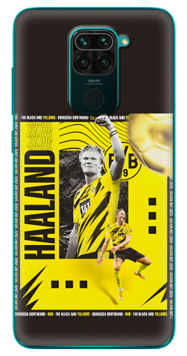 Чехол с печатью "Golden Haaland" для Xiaomi Redmi 10X