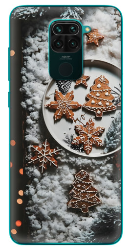 Чехол с принтом "Имбирные пряники" для Xiaomi Redmi 10X