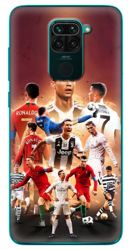 Силиконовый чехол с изображением "Карьера Криштану" для Xiaomi Redmi 10X
