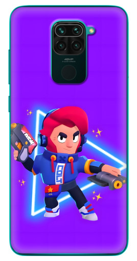 Чехол с картинкой "Кольт в наушниках" для Xiaomi Redmi 10X