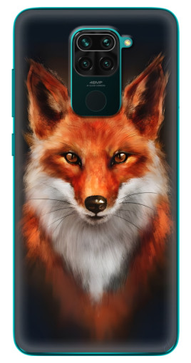 Чехол с печатью "Красивая лиса" для Xiaomi Redmi 10X