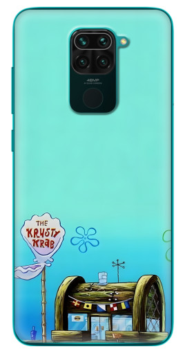 Чехол с печатью "Krusty Krab" для Xiaomi Redmi 10X