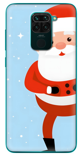 Чехол с картинкой "Крутой Дед Мороз" для Xiaomi Redmi 10X