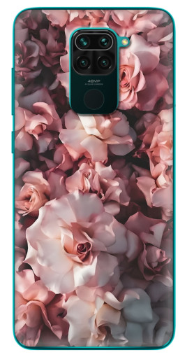 Силиконовый чехол с изображением "Куст роз" для Xiaomi Redmi 10X